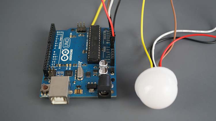 Arduino with BH1750 Ambient Light Sensor