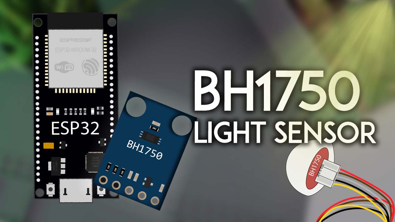 ESP32 with BH1750 Ambient Light Sensor Arduino IDE Core Programming