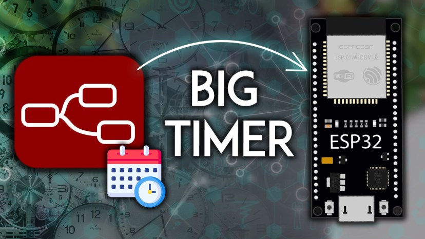 ESP32 Time-Based Events using Node-RED and Big Timer