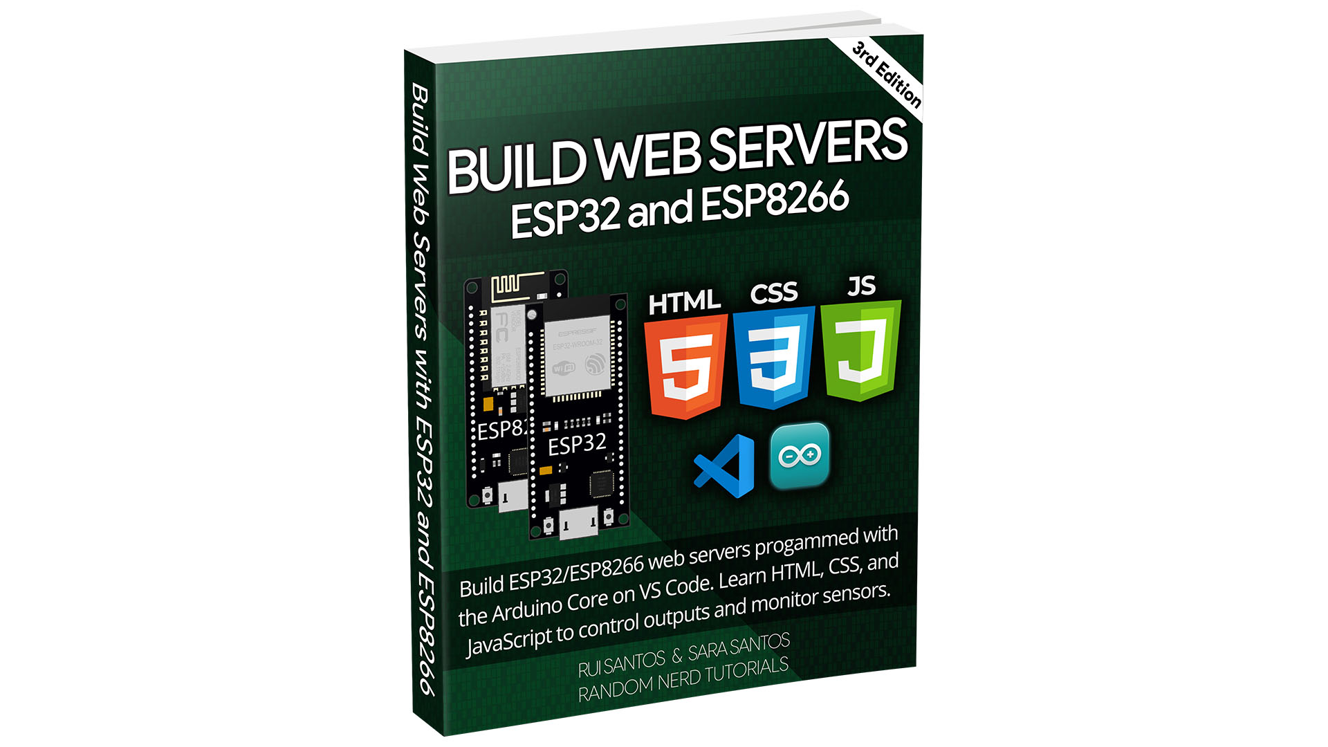 Build Web Servers with ESP32 ESP8266 3rd Edition eBook featured image
