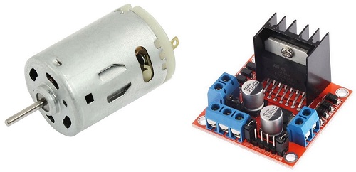 DC motor with 298N motor driver tutorial for ESP32