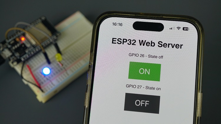 ESP32 Basic Web Server - How it Works