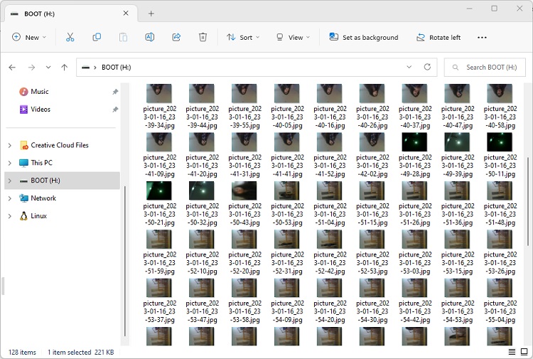 ESP32-CAM Pictures Folder on microSD Card