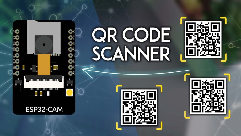 ESP32-CAM QR Code Reader Scanner Arduino IDE