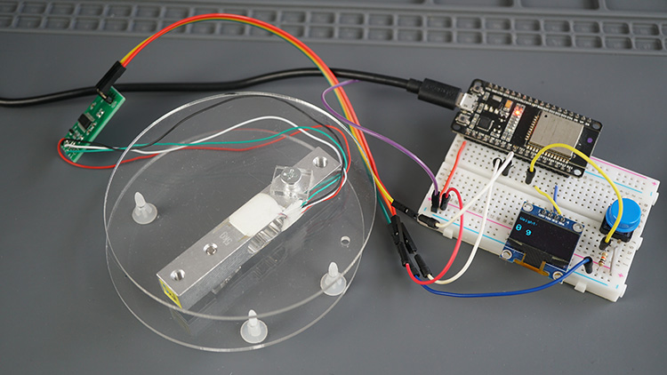 ESP32 digital scale