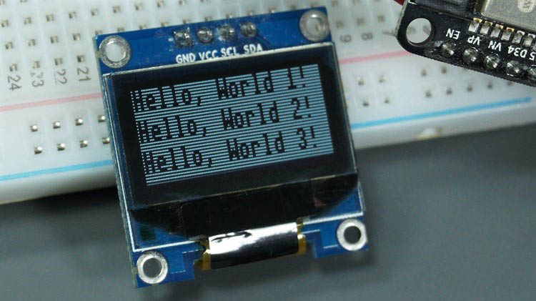 oled invert colors esp8266 esp32 micropython