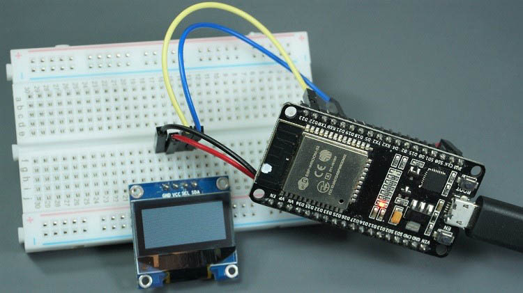 oled fill white screen esp8266 esp32 micropython