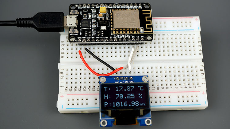 ESP8266 Client Receive Readings via HTTP GET Request BME280