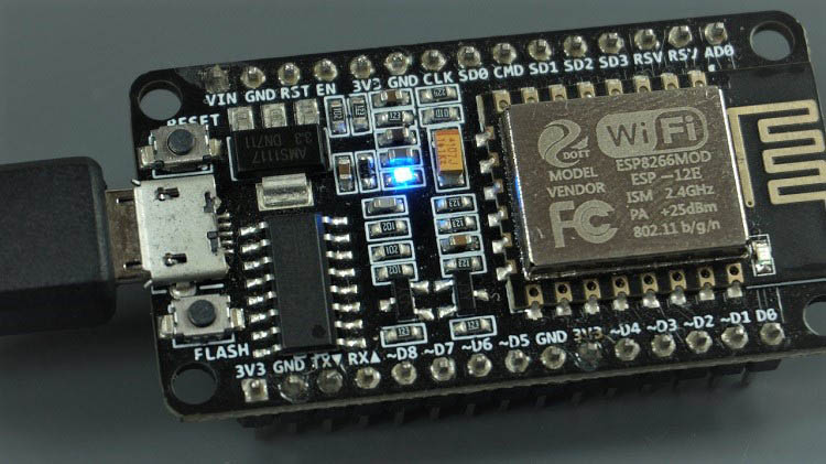 ESP8266 Built-in LED ON