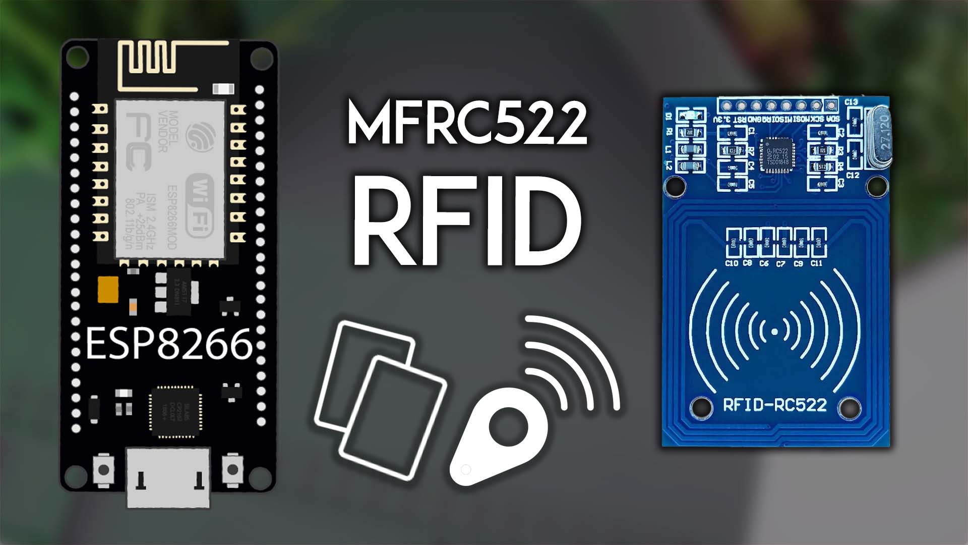 ESP8266 NodeMCU with MFRC522 RFID Reader/Writer (Arduino IDE)