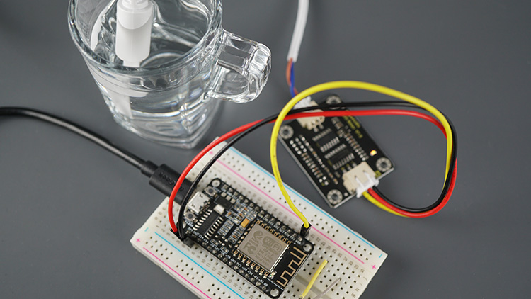 ESP8266 NodeMCU with TDS sensor water quality