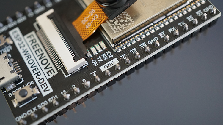 Freenove ESP32-Wrover Cam GPIOS
