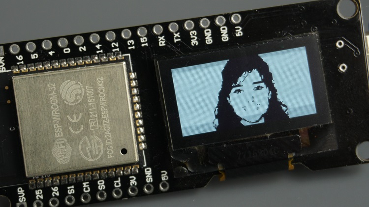 Wemos Lolin32 ESP32 OLED Control with Arduino IDE