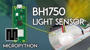 Raspberry Pi Pico BH1750 Ambient Light Sensor MicroPython