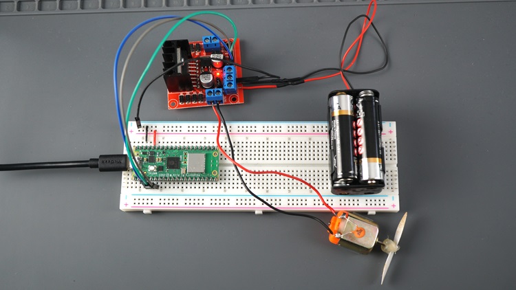 Creating a MicroPython Module to Control a DC Motor