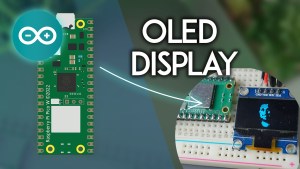 Raspberry Pi Pico with SSD1306 OLED Display Arduino IDE