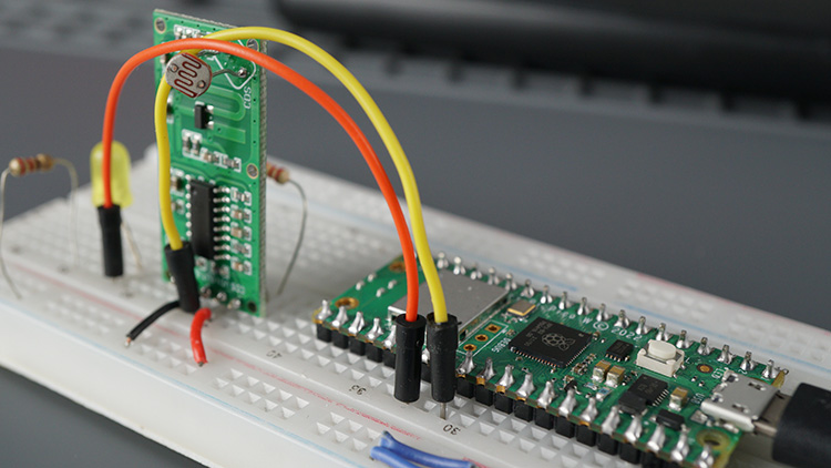 Raspberry Pi Pico Connecting RCWL-0516 Microwave Radar Sensor