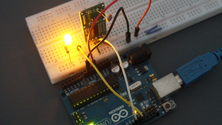 Arduino RCWL with LDR