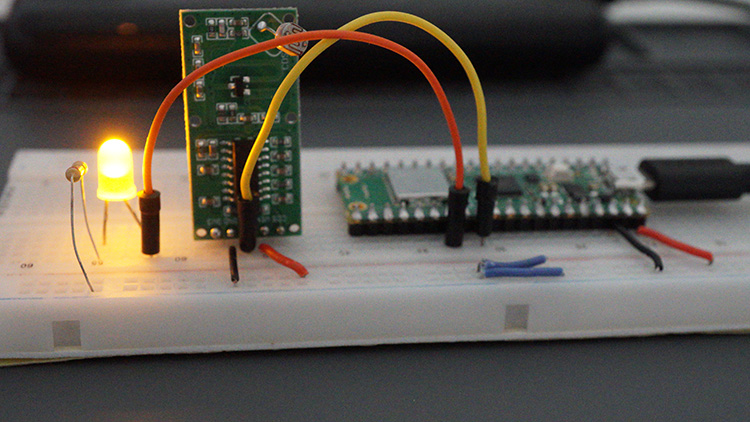 Detect Motion RCWL-0516 Raspberry Pi Pico