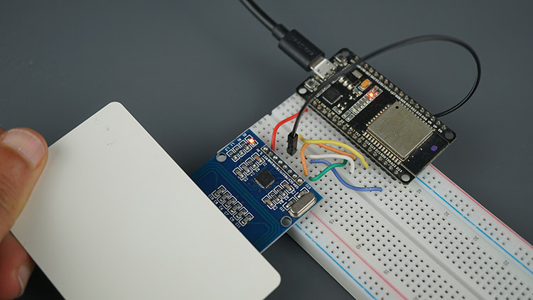 Reader Writer RFID MFRC522 Module ESP32 Reading Card