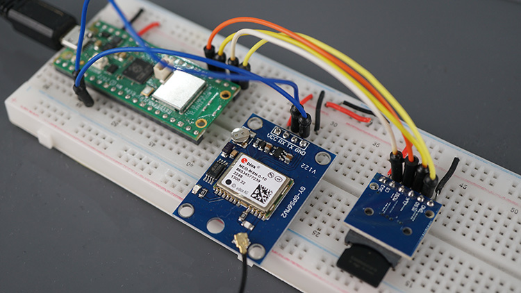 GPS Logger and Display Path on Google Earth - RPi Pico and NEO-M8N