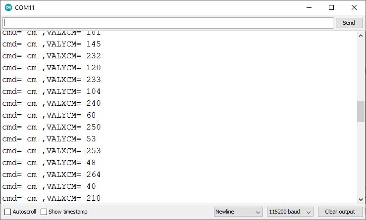 ESP32-CAM Web Server Color Tracking Demonstration OpenCV.js Arduino IDE Serial Monitor