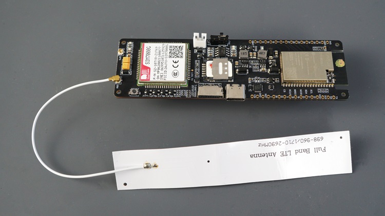 Connect Band LTE Antenna LILYGO T-SIM7000G ESP32