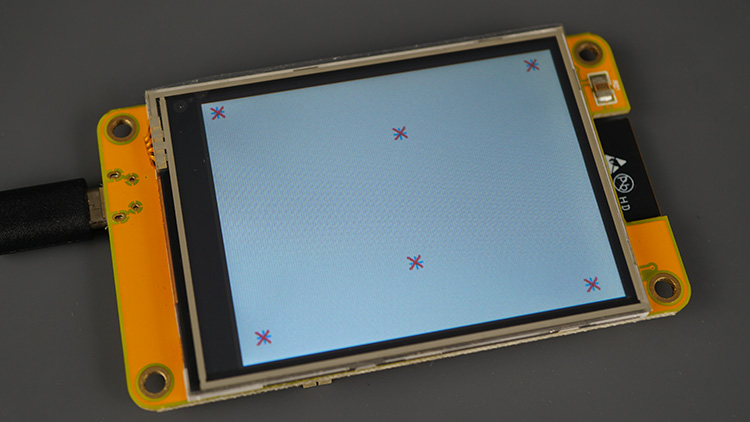 ESP32 Cheap Yellow Display Touchscreen calibration