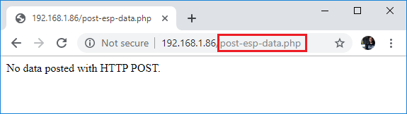 ESP32 ESP8266 PHP Page Save Readings to Raspberry Pi Database MySQL