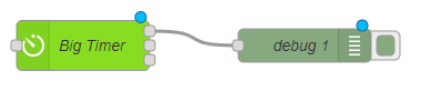 Big Timer Node Example Flow debug node