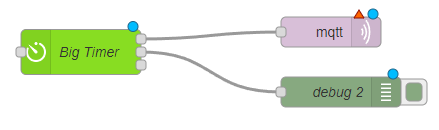 Creating the Node-RED Flow Big Timer