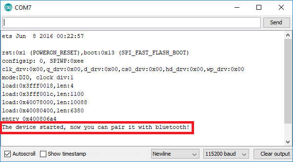 ESP32 Bluetooth Classic and Android Smartphone Demonstration