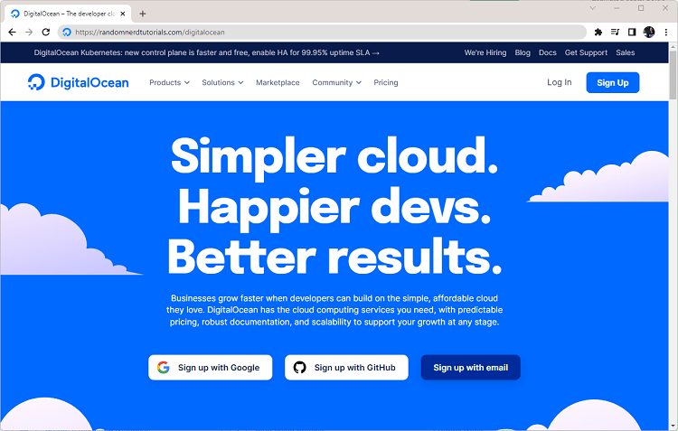 Digital Ocean Mosquitto MQTT Broker Installation