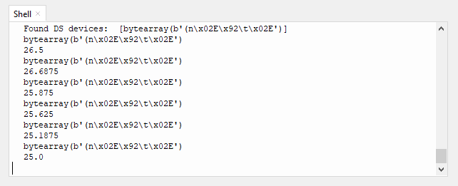 DS18B20 Temperature readings MicroPython with ESP32 and ESP8266