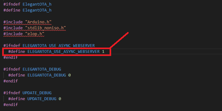 elegantota library enable async mode