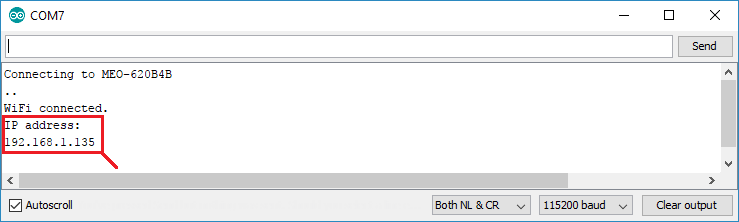 ESP32 IP Address Web Server Arduino IDE Serial Monitor