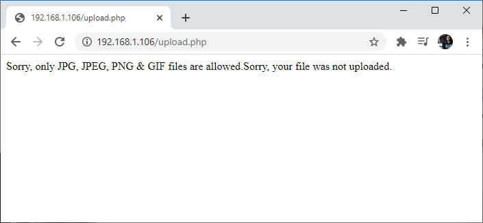 ESP32-CAM Testing the upload.php URL