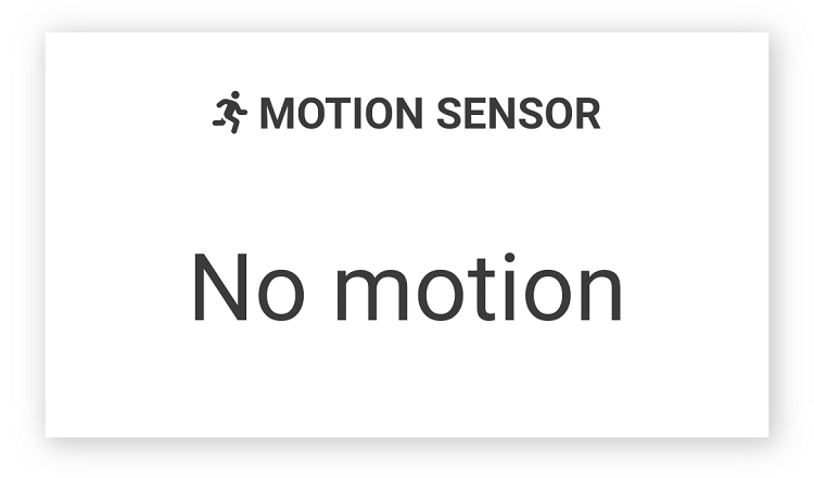 ESP32 IoT Dashboard Web Server No Motion