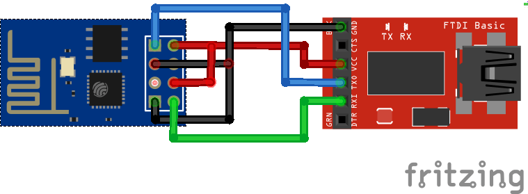 ESP8266 ESP-01 Uploading sketch with FTDI programmer Arduino IDE