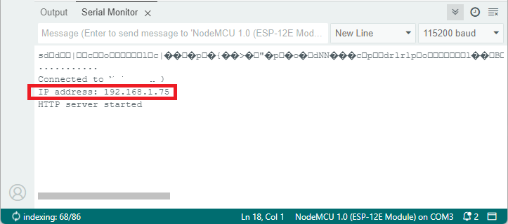 ESP8266 ElegantOTA Web Server Getting the IP Address Serial Monitor