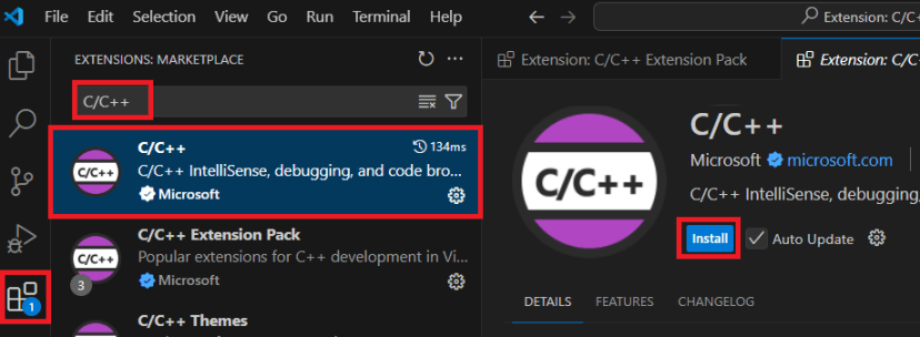 Installing C and C plus plus VS Code