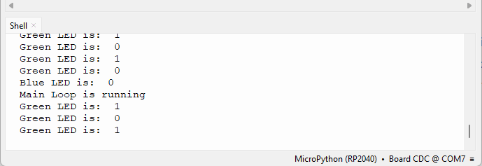RPi Pico multiple timers and loop running