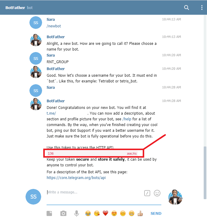 Create a Telegram Bot on Telegram Web App
