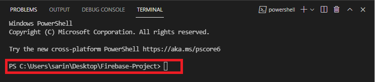 Install Firebase Tools 2