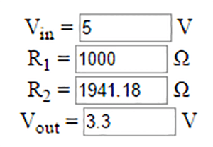 voltage divider